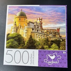 Portugal Palace Cardinal 500 Piece Puzzle Sealed New